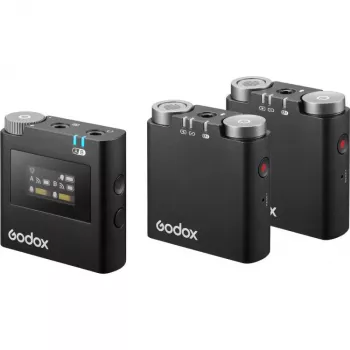 Godox Virso M2 2,4 GHz vezeték nélküli mikrofonrendszer felvételhez