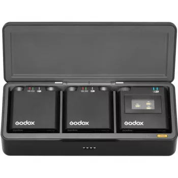 Godox Virso M2 2,4 GHz vezeték nélküli mikrofonrendszer felvételhez