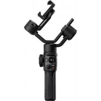 Zhiyun C030124ABR1 okostelefon-gimbal stabilizátor 3 tengelyes, beépített kitöltő fénnyel, Bluetooth 5.0, 2600mAh akkumulátor, akár 25h üzemidő, 50-90mm okostelefonokhoz, fekete