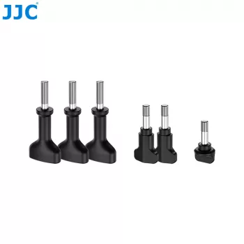 JJC SK-6 M5 szárnyas csavar-készlet akciókamerákhoz (6 darabos csomag, fekete)