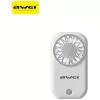 AWEI F57 kézi ventilátor, fehér