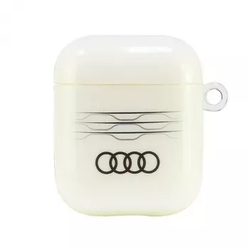 Audi IML Geometric Pattern AirPods 1/2 tok fehér AU-IMLAP-A6/D3-WE