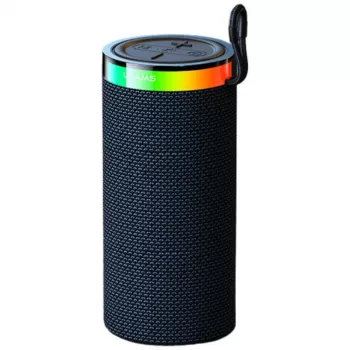 USAMS YX018 hordozható Bluetooth 5.4 hangszóró fekete