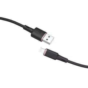ACEFAST MFI-tanúsított USB-A - Lightning kábel 1,2 m fekete (C2-02)