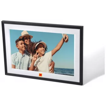 KODAK RCF-1018 Wi-Fi Digital Photo Frame with Touchscreen, 32 GB, Black