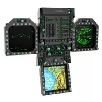 Moza Racing FMP18 Panel csomag – 18 bemenetes szimulátoros versenyzés vezérlőpanel RGB háttérvilágítással