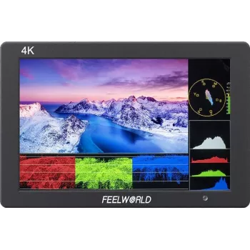 FEELWORLD T7 PLUS 7 inch 2200nit 1920x1200 IPS 3D LUT on-camera field monitor HDMI loop-through-val