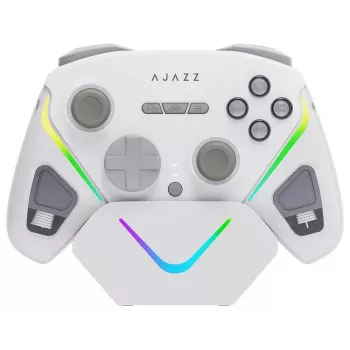 AJAZZ GP100S vezeték nélküli gamepad töltőállomással, fehér