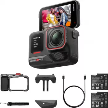 Insta360 Ace Pro 2 Dual-Batterie akciókamera - 8K videó, Leica objektív, FlowState stabilizálás