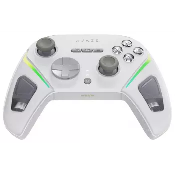 AJAZZ GP100-W tri-mode vezeték nélküli RGB gamepad Switch, PC, iOS és Android - fehér