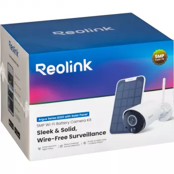 Reolink Argus Eco B320 5MP Wireless Security Camera with Solar Panel