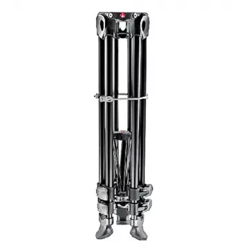 Manfrotto MVT502AM alumínium videóállvány folyadékos alappal, 3 lábszekció, 4 kg teherbírás, 169 cm maximális magasság, fekete