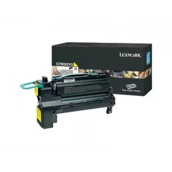Lexmark C792X2YG sárga tonerpatron extra nagy kapacitással