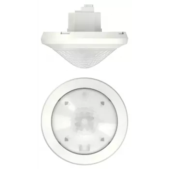 THEBEN theRonda P360 KNX UP WH Presence Detector, Ceiling Flush-Mount, 2 Light & 2 HVAC Channels, White