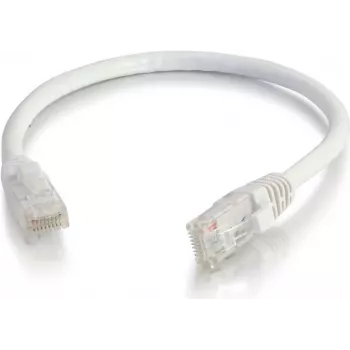 Cables To Go 2m fehér Cat6 snagless UTP PVC Ethernet patchkábel