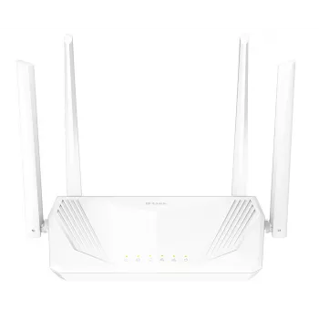 D-Link AX1500 Wi-Fi 6 két sávos gigabites router OFDMA, MU-MIMO, Beamforming, WPA3, 4 gigabites LAN-port, Smart Connect, szülői felügyelet, QoS, vendéghálózat, IPv6, Access-Point mód, fekete