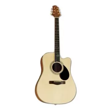 Samick GD-100SC NS Dreadnought Cutaway akusztikus gitár - Natural Satin