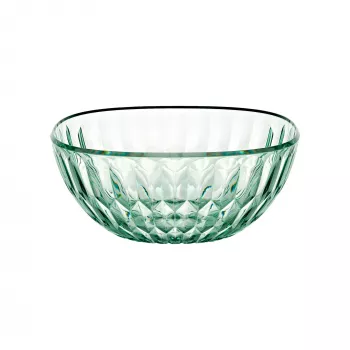 Guzzini Vanity 30 cm tálalótál, matcha zöld, újrahasznosított műanyag