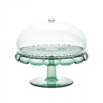 Guzzini Vanity süteménytartó fedővel matcha zöld