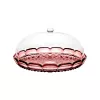 Guzzini Vanity tortatartó fedővel, mályva