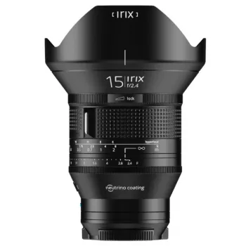 Irix 15mm f/2.4 nagylátószögű fix fókusztávolságú objektív Sony E full frame-hez