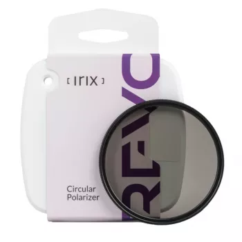 Irix Edge Revo körpolarizációs szűrő 40,5mm - karcsú alumíniumkeret, szuperedzett optikai üveg, 16 rétegű tükröződésmentes bevonat, hidrofób, oleofób, karcolásálló