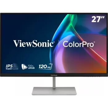 ViewSonic VP2766-2K 27 inch QHD IPS professzionális monitor USB-C 90W, KVM, hardveres kalibráció