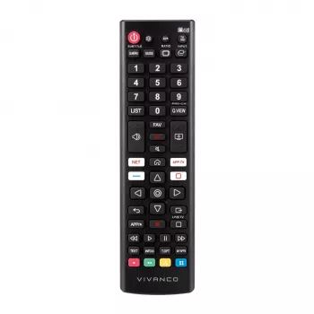 Vivanco VVREMOTELGK univerzális távirányító LG televíziókhoz - fekete