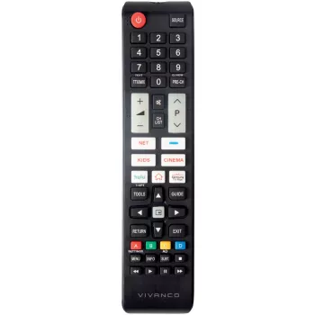 Vivanco VVREMOTESAM univerzális távirányító Samsung TV-khez, fekete