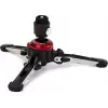 Manfrotto MVMXPROBASE folyadékos állványláb FLUIDTECH 3D mozgással XPRO állványokhoz, fekete