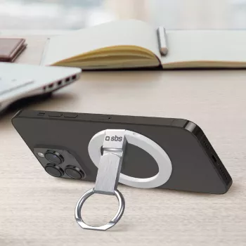 SBS Mag Ring Stand, MagSafe-kompatibilis mágneses gyűrűs tartó iPhone-hoz (TEMAGSFSTAND)