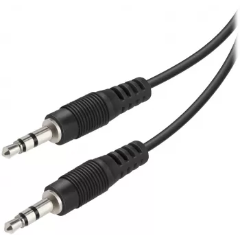 Vivanco audiokábel 3,5 mm-ről 3,5 mm-re 1,5 m (VVAJACK15MMK)