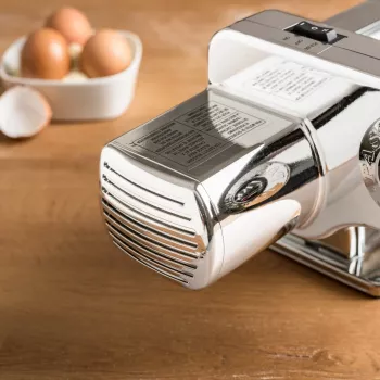 Marcato Pastadrive motor 220V Atlas 150, Ampia 150, Atlas 180 tésztagéphez - 100W elektromos tésztagép-motor, króm/ABS, CE