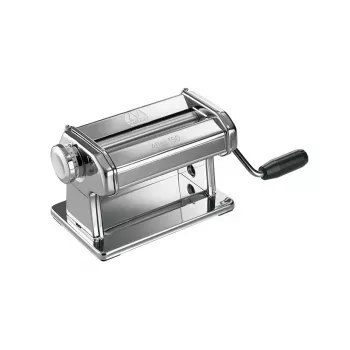 Marcato Atlas 150 Roller prémium kézi tésztagép, krómozott acél, 150 mm hengerek, 10 vastagságfokozat, ezüst