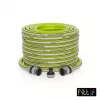 NO NAME Kiuma Lime 1/2 inch 20 m kerti tömlő - 5 rétegű PVC, NTS csavarodásgátló, 20 bar szakítószilárdság, UV- és algálló, ftalátmentes