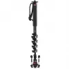 Manfrotto XPRO Monopod+ MVMXPROC5 karbonszálas 5 szekciós videó egylábú állvány FLUIDTECH alappal