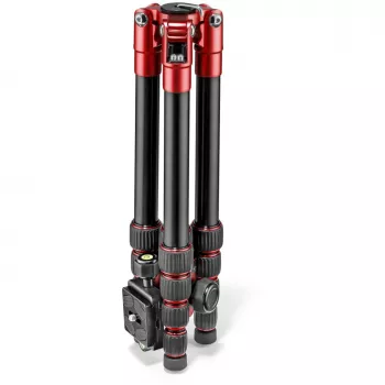 Manfrotto Element Traveller 5 szekciós alumínium állvány gömbfejjel, piros
