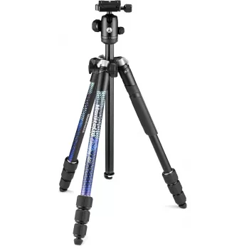 Manfrotto MKELMII4BL-BH Element MII 4 szekciós alumínium állvány gömbfejjel, kék