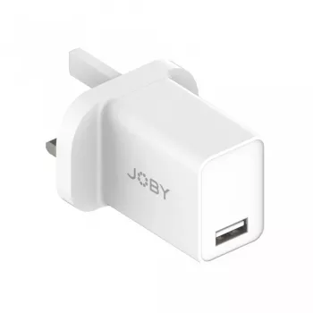 USB-A hálózati töltő, UK Joby 12W (2.4A) (JB01804-BWW)