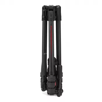 Manfrotto MKBFRTC4GTFB-3W Befree GT karbonszálas utazóállvány 3 utas folyadékfejjel, Twist-Locks, 10 kg teherbírás, 164 cm max. magasság, fekete