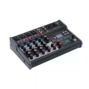 Soundsation MIOMIX-404FXM 4 csatornás analóg keverő USB-vel és effektekkel