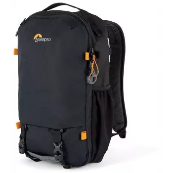 Lowepro Trekker LT BP 150 AW kamerahátizsák, fekete, 20L, újrahasznosított anyag, hátoldali hozzáférés, AW védőhuzat, laptop- és tablettartó rekesz, állványrögzítés