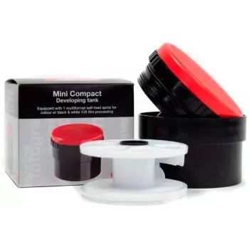 AP Compact Mini előhívó tartály APP321200 1 többformátumú spirállal (135/126/127), 1 filmhez