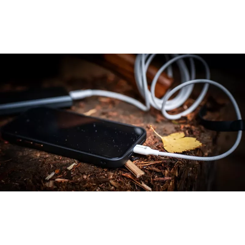 Tactical Stitch Thread USB-A - Lightning kábel, fehér