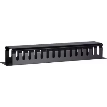 DS-IT 19 inch rejtett kábelkezelő panel - 2U (DS-1902-2U)
