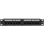 DSIT 10 inch 12-portos UTP CAT 6a patchpanel DS-10Patch6a-12UTP