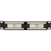 DSIT 10 inch 12-portos UTP CAT 6a patchpanel DS-10Patch6a-12UTP
