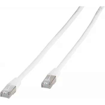 Vivanco Cat.6 F/UTP Ethernet patch cable, 2 m, White (VVITLANC620W)