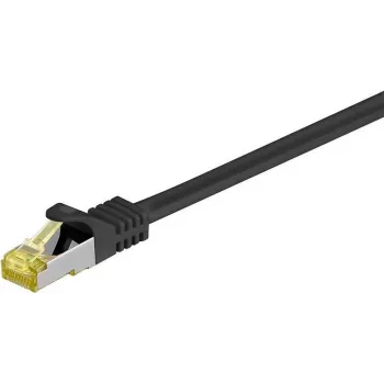 DSIT Cat.7 S/FTP PiMF RJ45 hálózati patchkábel, 3m, fekete