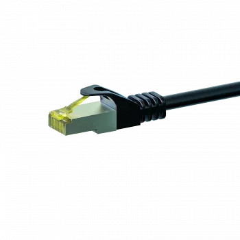DSIT Cat.7 S/FTP PiMF RJ45 hálózati patchkábel, 3m, fekete